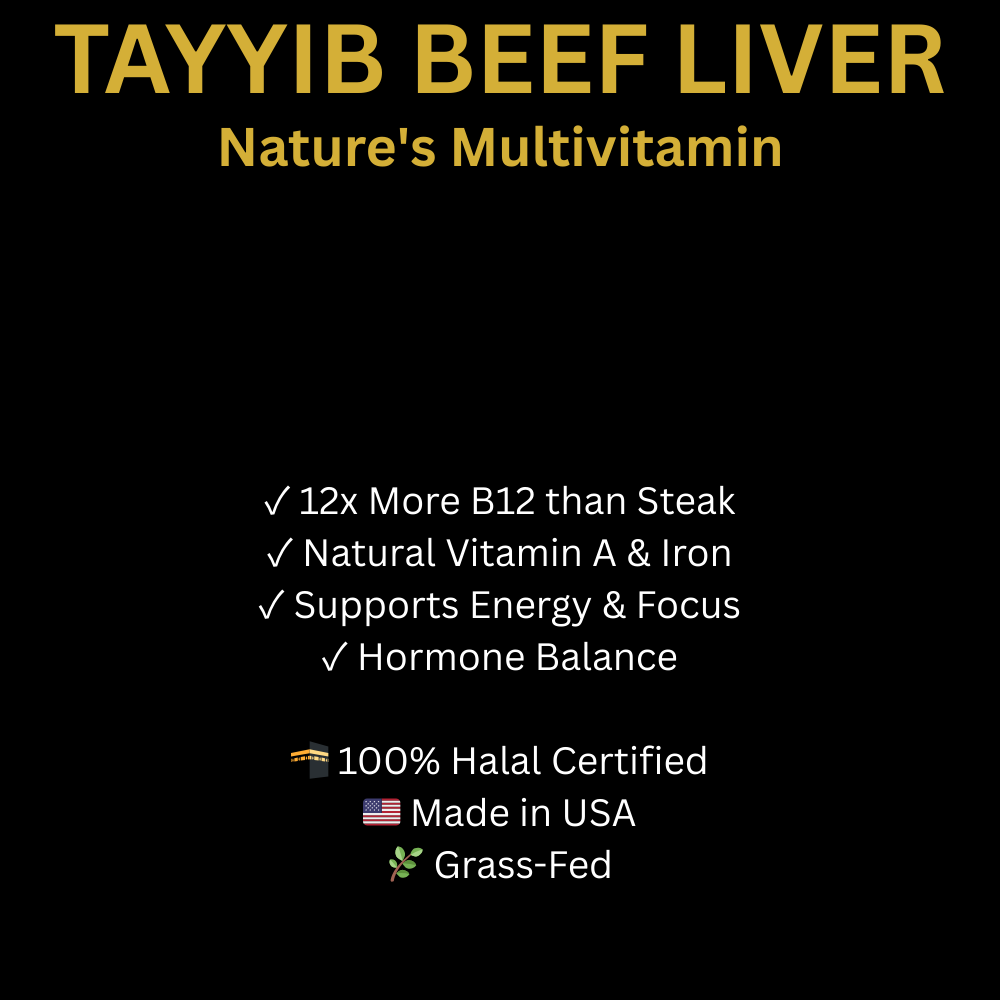 Tayyib Grass-Fed Beef Liver Capsules
